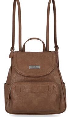MultiSac womens Major Backpack, Pecan Flowers One Size